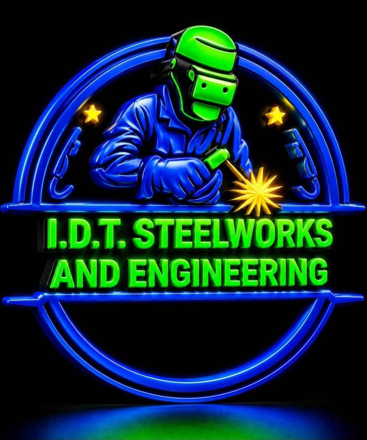 Official I.D.T. Steelworks logo